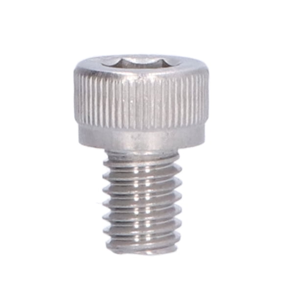 30 Pack M6x8mm Hex Socket Head Cap Screws, 304 Stainless Steel DIN 912 Grade A2-70, 1.0mm Pitch Machine Bolts 30Pcs stainless steel