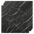 thumbnail image 1 of 30-Pack Peel and Stick Vinyl Floor Tiles, 12"x12" Self-Adhesive Waterproof Peel and Stick Flooring Planks DIY for Bathroom, Kitchen, Living Room, Cover 30 Sq. Ft Black, 1 of 7