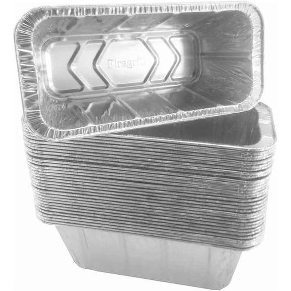 30 Pack Professional Replacement Blackstone 17"22" 28" 30"36" Aluminum Foil tray Drip Pans Griddle Grease Cup Liners 8"L x 3.75" Wx 3"D