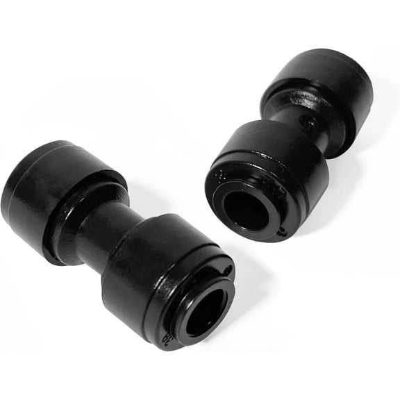 30 Pack Quick Connect 1/4" Drip Irrigation Coupling Connectors, Universal Straights Fitting for 1/4 Inch Irrigation Tubing, Leak Free Fittings for Sprinkler or Drip Irrigation System