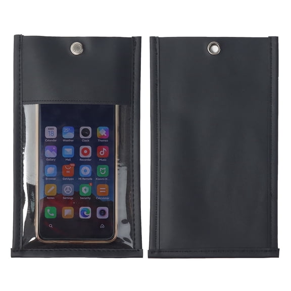 30 Pack Reusable PU Leather Anti-Camera Phone Pouch with Lock