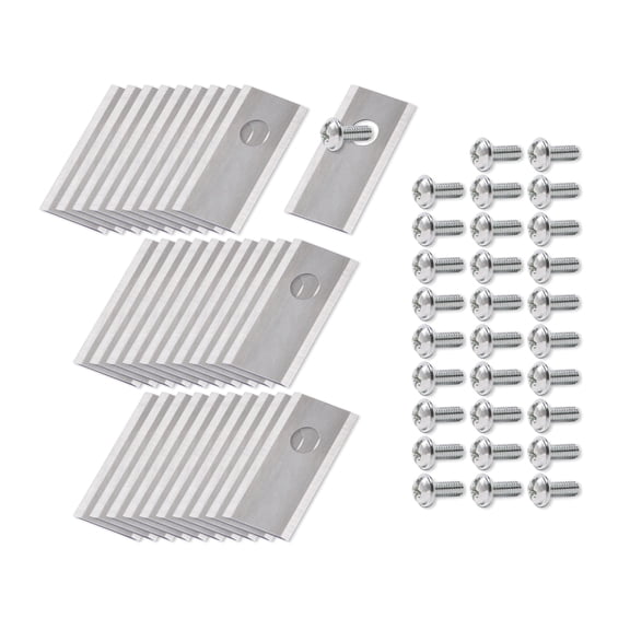 30 Pack, Robotic Lawn Mower Replacement Blades, Compatible with Worx Landroid models