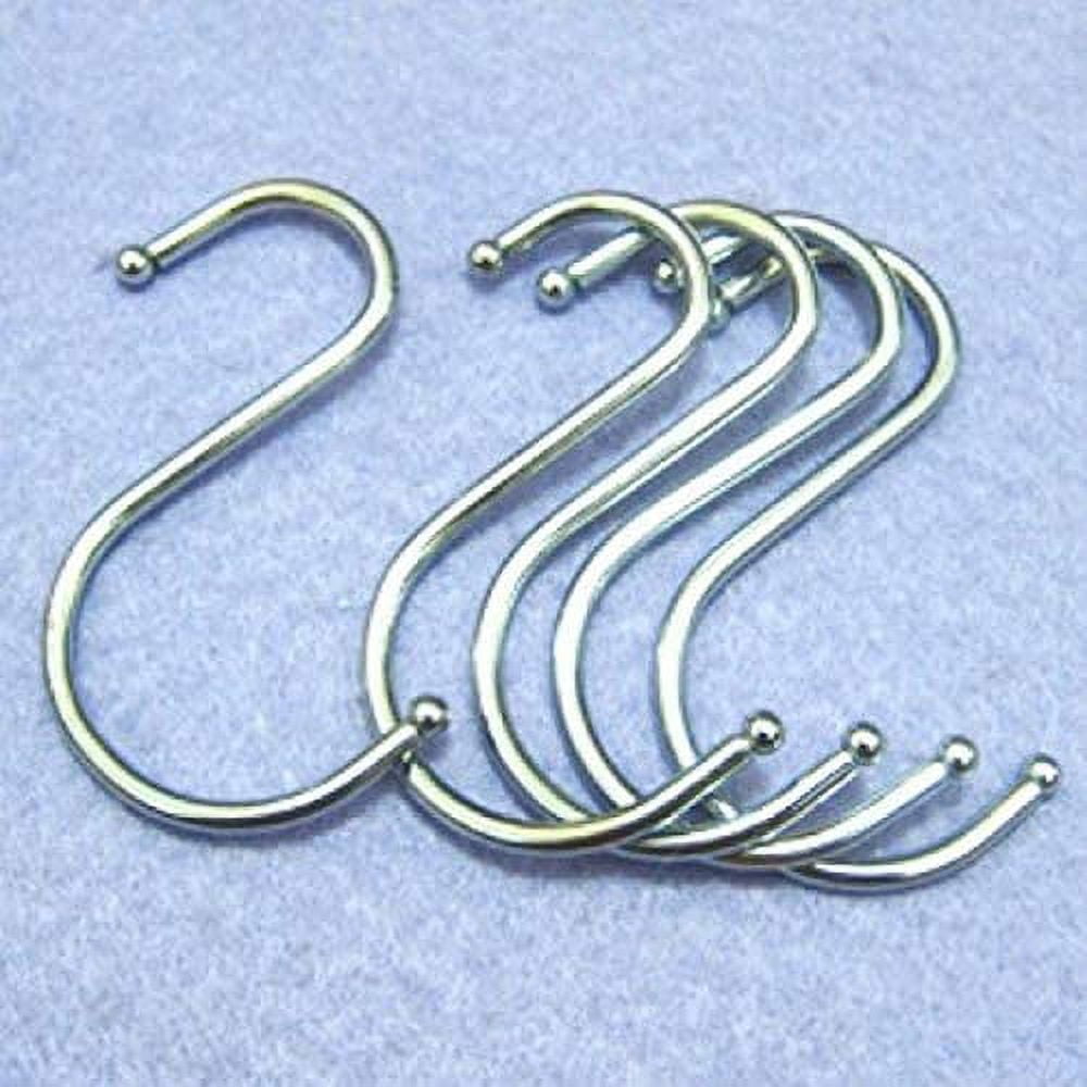 30 Pack S Hooks Stainless Steel S Hanging Hooks S Hanger Hook Metal for Indoor and Outdoor