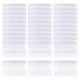 thumbnail image 1 of 30 Pack Small Clear White Plastic Hair Side Combs Slide Bun Holder with 14 Teeth DIY Headpieces Thin Fine Hair Clips Grips French Twist Barrettes Accessories for Women Girls Wedding Brides Veil, 1 of 4