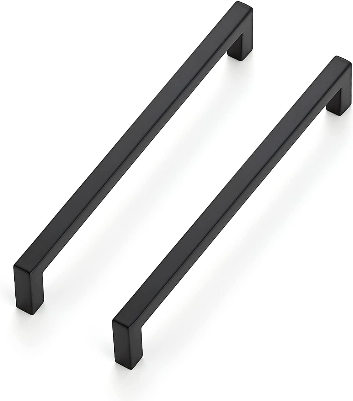 30 Pack Solid 3 Inch Center to Center Slim Square Bar Drawer Handles Kitchen Cabinet Handles Black Drawer Pulls Kitchen Cabinet Hardware Matte Black Dresser Pulls for Cupboard