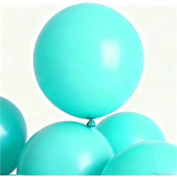 30 Pack Teal Balloons 36 inch Turquoise Latex Giant Balloons for Party Decorations and Events