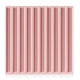 thumbnail image 1 of 30 Pack Textured 3D Wall Panels for Interior Wall Decor, PVC Decorative Wall Panels for Living Room Bedroom Hotel Office, Pink 11.8''x11.8'' Cover 29 Sq.​ Ft​, 1 of 7