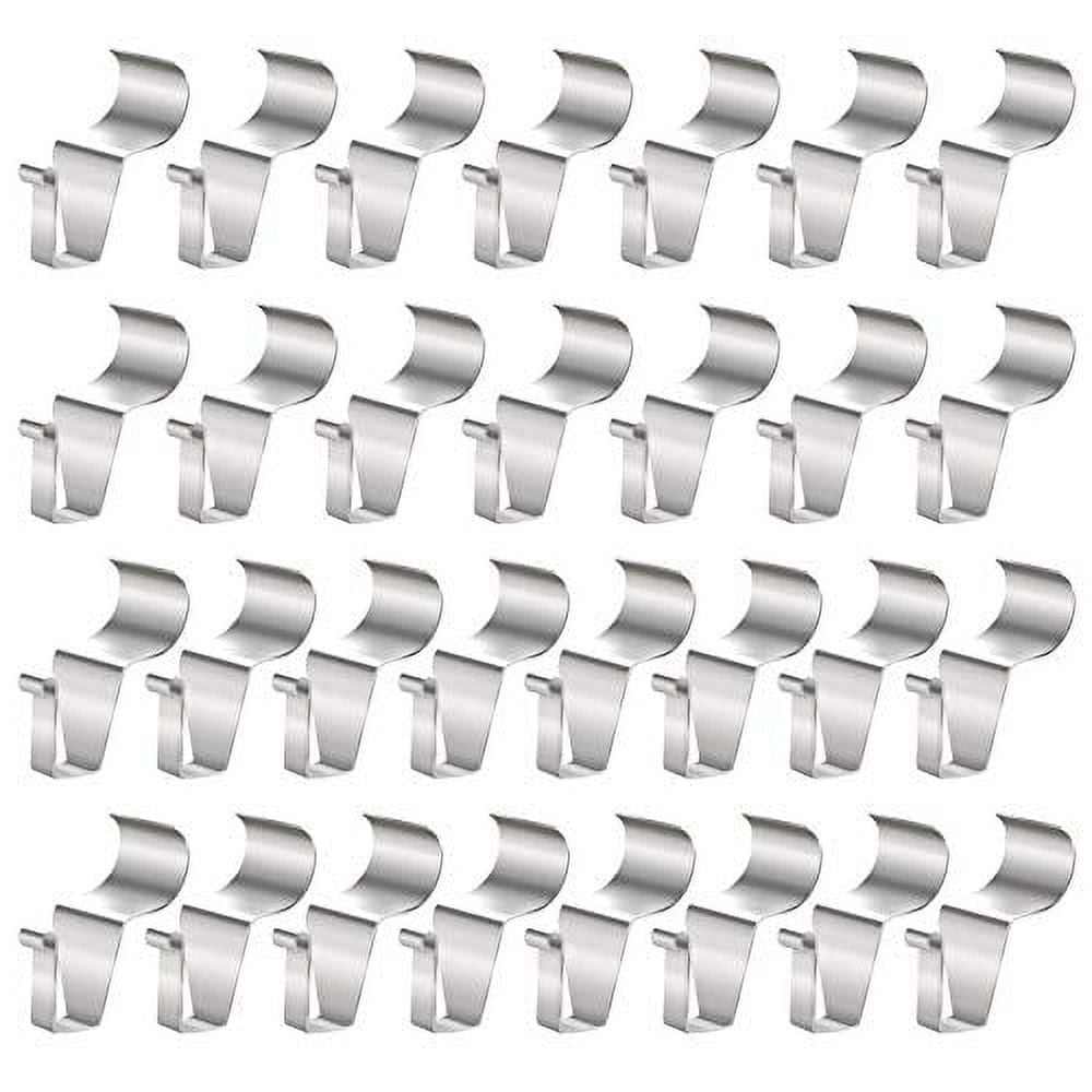 (30 Pack) Vinyl Siding Hooks Hanger, NoHole Needed Heavy Duty Vinyl