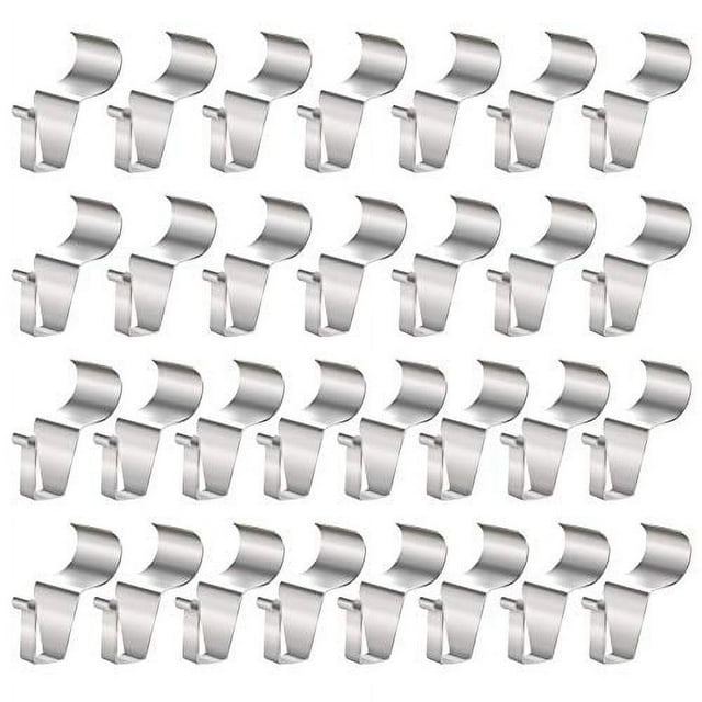 (30 Pack) Vinyl Siding Hooks Hanger, NoHole Needed Heavy Duty Vinyl Siding Clips For Hanging