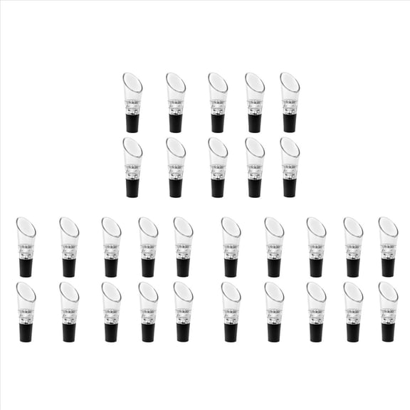 30 Pack Wine Aerator Pourer,Spout Bottle Stopper Decanter Pourer Aerating Quick Spout