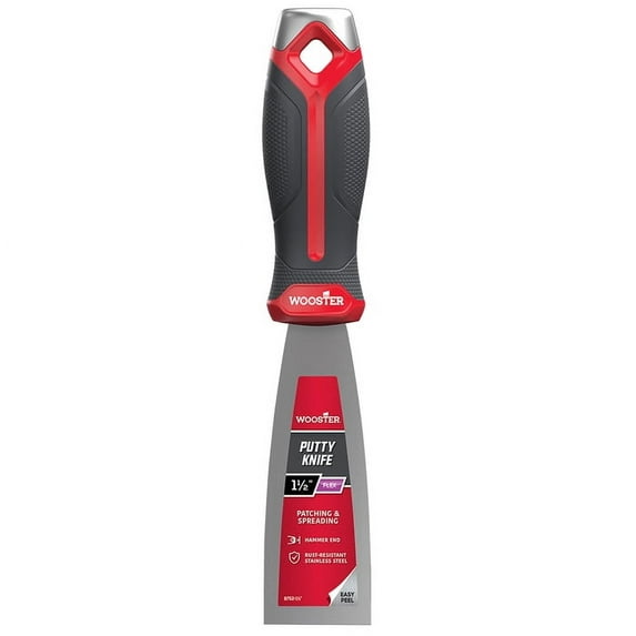 30-Pack of 1-1/2” Wooster 8752 Flexible Putty Knife, Stainless Steel