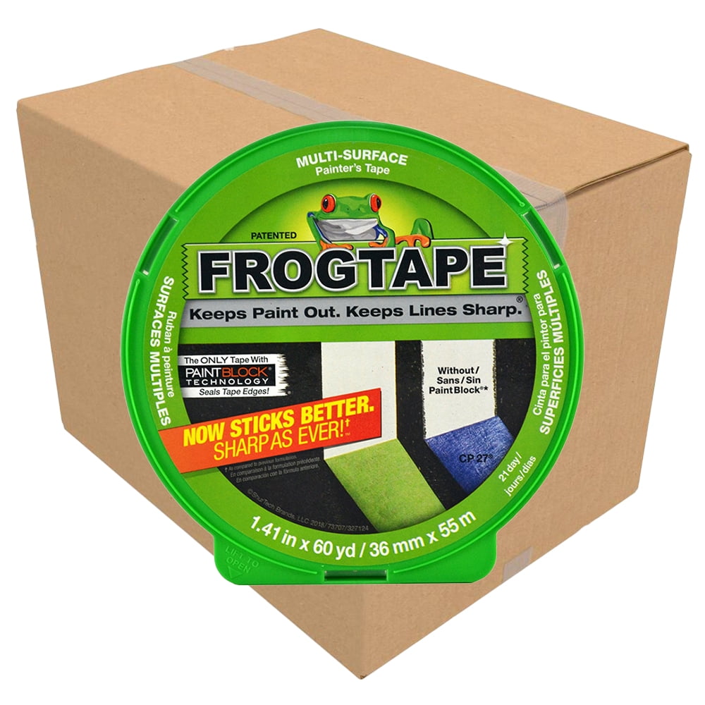 30‐Pack of 1.41" x 60 yds Shurtape 202944 FrogTape Multi‐Surface Painter's Masking Tape