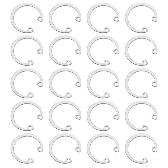 30 Pack23mm Internal Retaining Ring Circlip, Internal Circlip Snap Rings, Silver