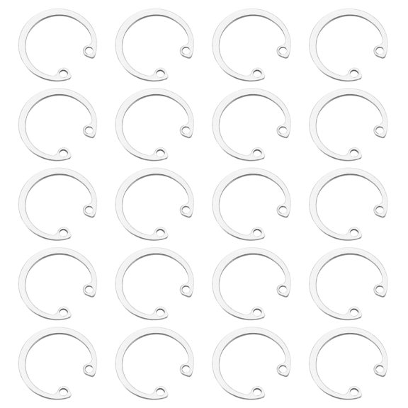 30 Pack24mm Internal Retaining Ring Circlip, Internal Circlip Snap Rings, Silver