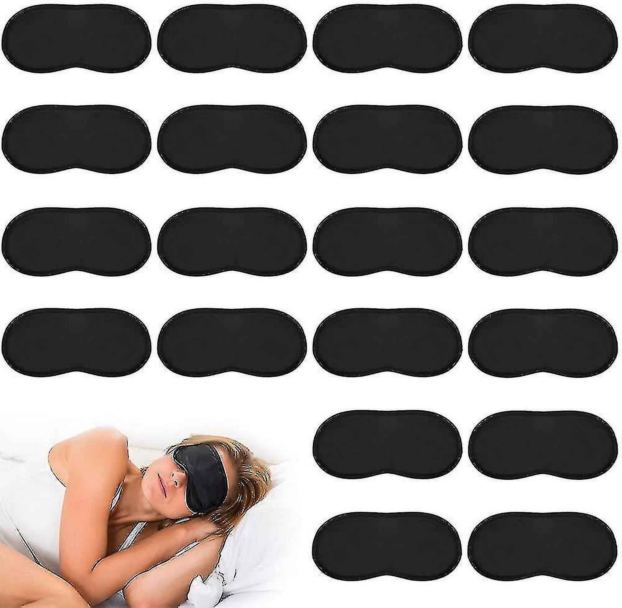 30 Packs Eye Disposable Sleeping Blindfold Eye Shade Cover Light Blocking For Men & Women