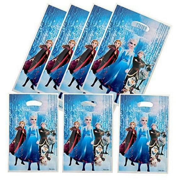30 Packs Frozen gift bags Cute Party Gift Bags Frozen Gift Bags Frozen Party Supplies Birthday Decoration Gift Bags Well for Girls or Boys and Baby Shower.