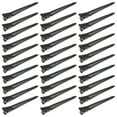 thumbnail image 1 of 30 Packs Hair Clips Duck Bill Clips, Rustproof Metal Curl Clips with Holes for Hair Styling (Black (30 Pack)), 1 of 5