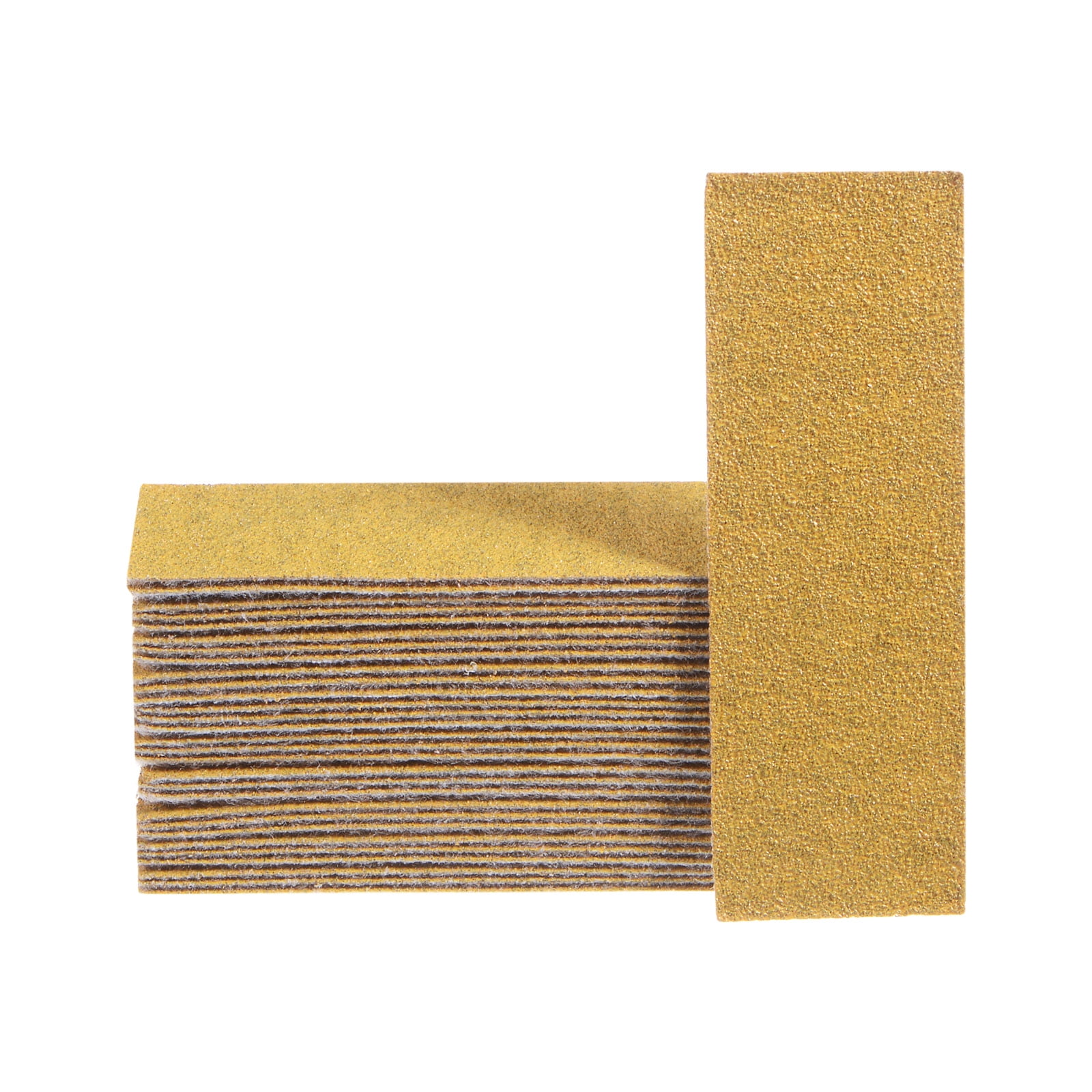 30 Packs Micro Detail Sander Paper 80 Grit 3.5 x 1.2 Inch Finger Sander