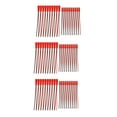 30 Pairs 2 Pin JST Plug Socket Connector M to F 110mm Cable Wire Red
