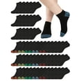 thumbnail image 1 of COOPLUS 30 Pairs Ankle Socks Bulk for Women Low Cut Breathable & Lightweight Fit Athletic Socks for Women Size 9-11, 1 of 9