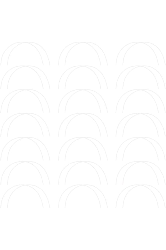 30 Pairs Bra Underwire Replacement Underwire White DIY