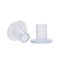 thumbnail image 1 of 30 Pairs Clear High Heel Protectors For Shoes Stoppers For Walking On Grass Small middle large, 1 of 4