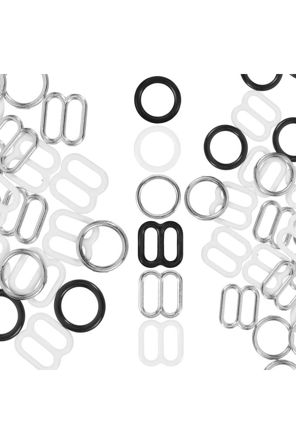 30 Pairs Hooks Bra Straps Replacement Women Convenient Clip Metal Underwear Adjustment Buckle Suspenders