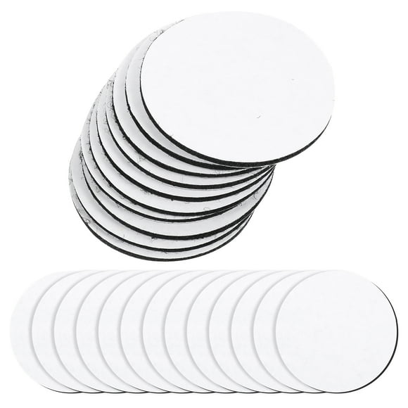 30 Pairs Magnetic Tape Stickers Traceless Double Sided Tape Hook And Loop Tapes Fixed Sofa Pvc