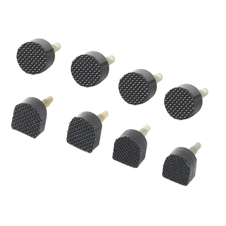 30 Pairs Pack High Heel Tips Stiletto Repair Shoe Heel Caps Heels