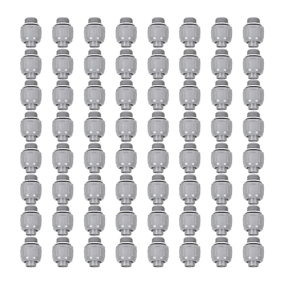 30 Pcs 1/2 Inch Liquid Tight Connector PVC Electrical Conduit Fittings Flexible for Home