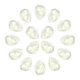 thumbnail image 1 of 30 Pcs 13 x 18mm Teardrop Rhinestones Pointed Back Glass Rhinestone Crystal Beads Gems for Crafts DIY Dress Jewelry Shoes Sewing Art Embellishments, White Fluorescence, 1 of 6