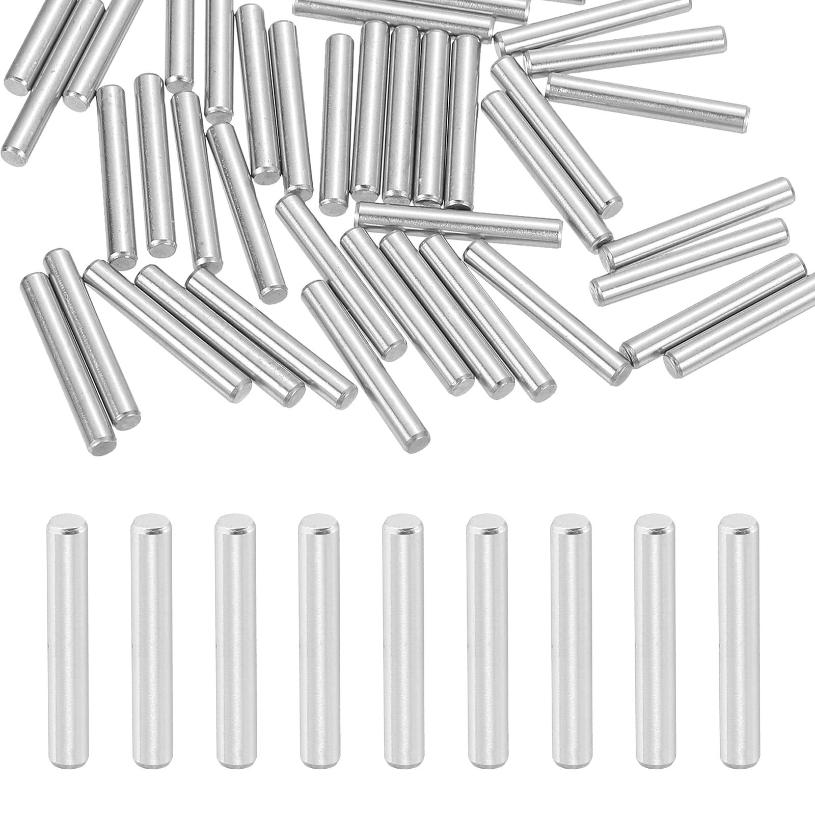 316 Panel Pins 30 Pcs 3 x 18 mm 316 Stainless Steel Dowel Pins, Cylindrical Shelf ...