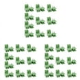 thumbnail image 1 of 30 Pcs 5.08mm Pitch 2Pin Plug-in Screw PCB Terminal Block Connector Right Angle,30 x 2Pin Pluggable Terminal Block,green, 1 of 8