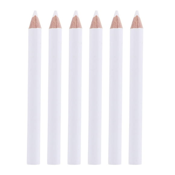 30 Pcs Absorb White Pencil 2- In- 1 Nail Whitening Pencils Gems Manicure Wooden
