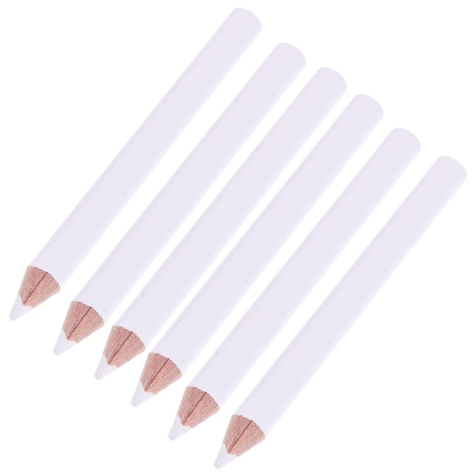 30 Pcs Absorb White Pencil Nail Whitening Gems Dotting Drilling Wooden