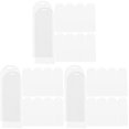 thumbnail image 1 of 30 Pcs  Acrylic Bookmarks for Crafts Transparent DIY Acrylic Bookmarks DIY Blank Unfinished Bookmarks, 1 of 6