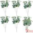 thumbnail image 1 of 30 Pcs Artificial Eucalyptus Stems Faux Eucalyptus Leaves Fake Eucalyptus Branches Silk Eucalyptus Artificial Leaves Fake Eucalyptus Leaves Plant Bouquet for Vase Centerpieces Wedding Decor, 1 of 5