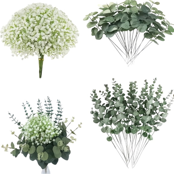 30 Pcs Artificial Gypsophila Bouquet for Wedding Decoration, Photography Props, Faux Floral Clusters, Bedroom Table Ornament, Bridal Flower Accents