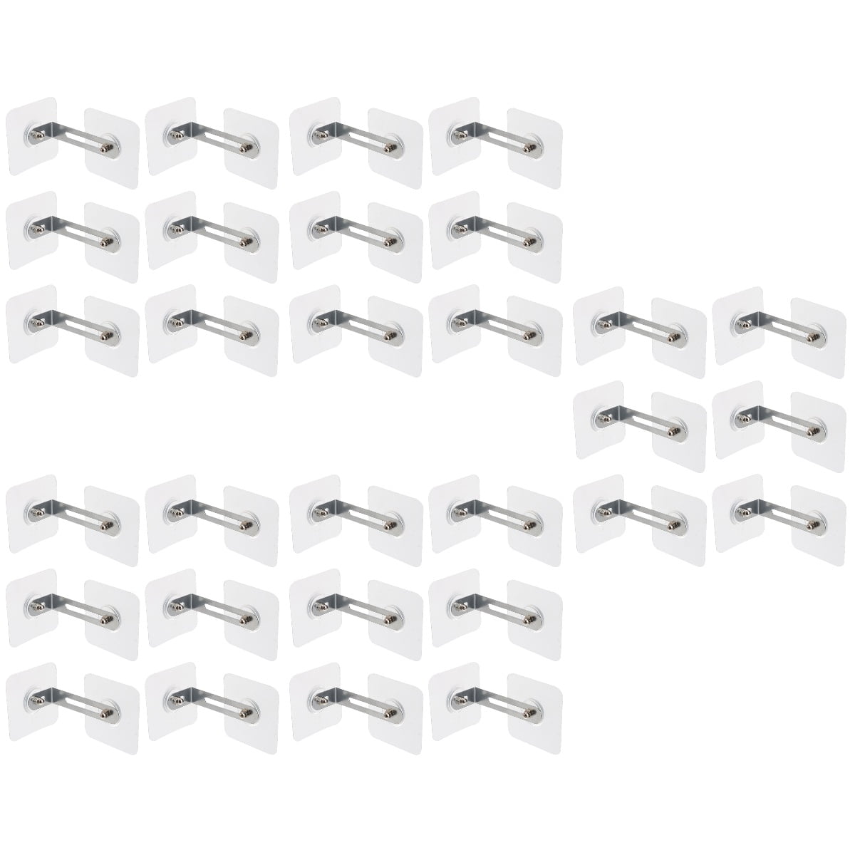 30 Pcs Baby Proofing Furniture Anchors Anti Tip Adhesive Furniture Wall