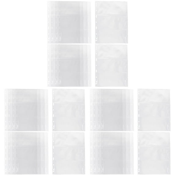 CIMAXIC Clear Photo Sleeves for Home, Postcards, and Pictures - 30 Pack Transparent Protective Pockets