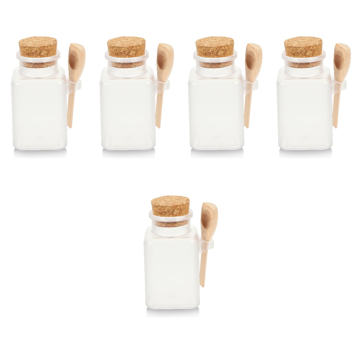 30 Pcs Bath Salts Storage Bottle Glass Containers Terrarium Face Masks