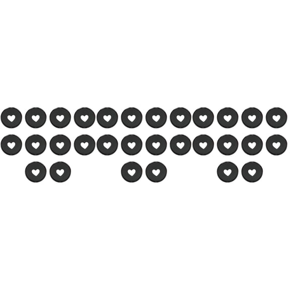 30 Pcs Binder Disc for Notebook Binding, Planner Binding Buckles, Loose-leaf Organizer Accessories