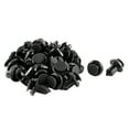 thumbnail image 1 of 30 Pcs Black Plastic Rivets Fastener Fender Car Bumper Push Clips 10mm Hole Dia, 1 of 2
