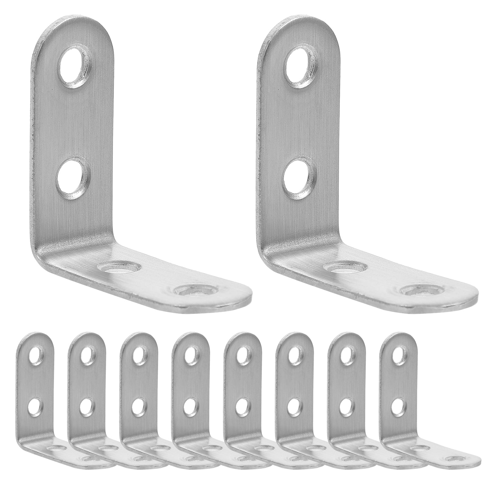 30 Pcs Black Shelf Brackets Corner Quartet Whiteboard Mounting Hardware
