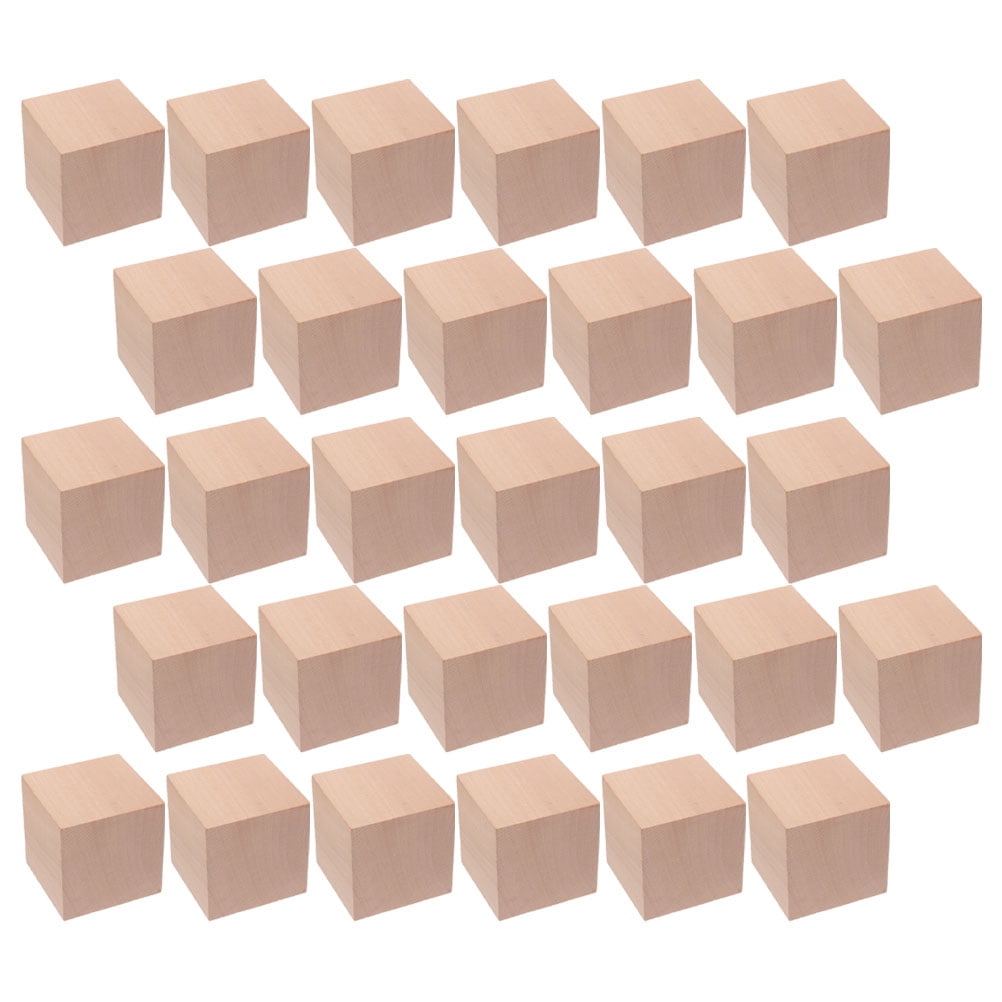 30 Pcs Blocks Stem Building Toys Wooden Model Child