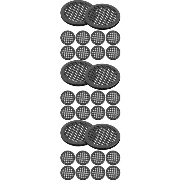 30 Pcs Cabinet Air Hole Circular Vent Venting Kitchen Cabinets Cover Soffit Vents