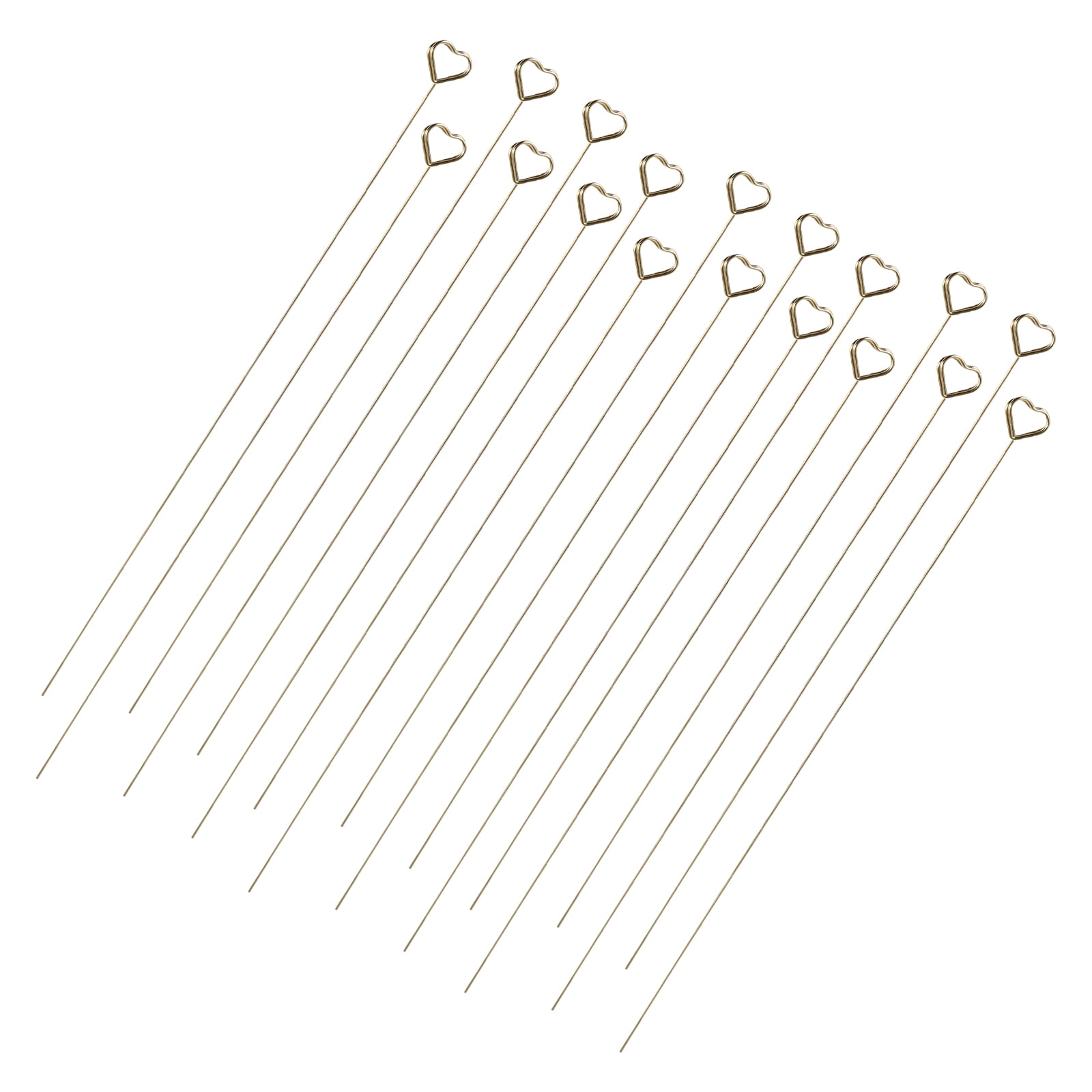 30 Pcs Card Holder Floral Picks with Wire Picture Holders for