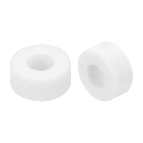30 Pcs Ceramic Washers, 6.5 x 16 x 8mm Round Flat Washers Heat Resistant Insulated Protection Spacer for Cable Bundle, Wire Protection