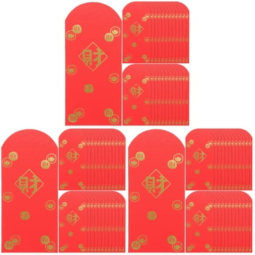 30 Pcs Chinese Red Envelopes Money Gift Envelopes Red Packet for Spring Festival