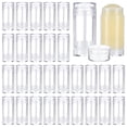 thumbnail image 1 of 30 Pcs Clear Empty Deodorant Containers, 1oz/30ml Twist-Up Refillable Lip Balm Tubes Bottom Fill Deodorant Bottles Tubes for DIY Lipstick Solid Perfume, 1 of 7
